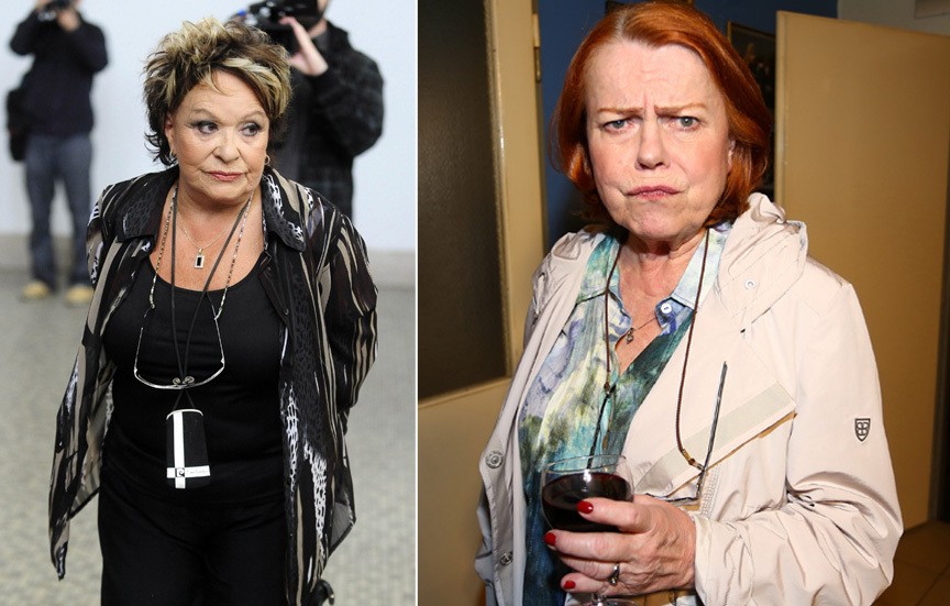 Jiřina Bohdalová a Iva Janžurová